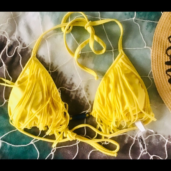 💛NWOT VIX FRINGE BIKINI TOP ONLY - Picture 4 of 5